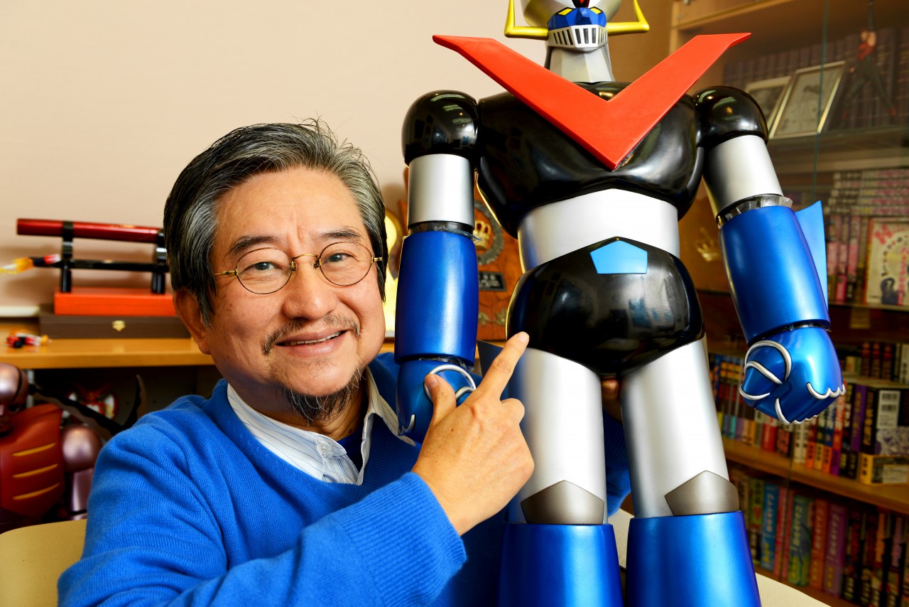 Go Nagai Sensei With Mazinger Z!