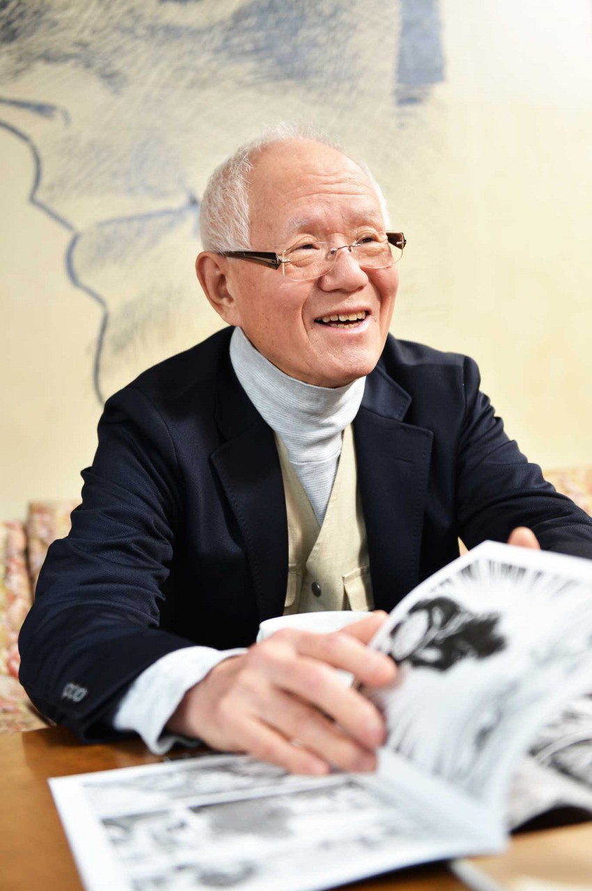 Chiba Sensei talks of great secrets, in creating his manga...