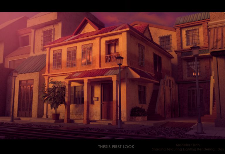 3D CGI helped the twins learn perspectives and dimensions.