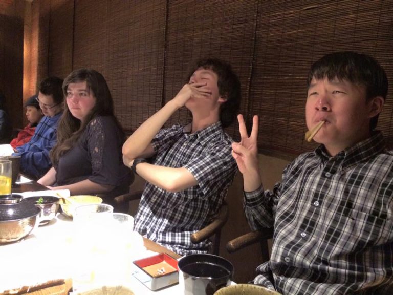 A night with the all the Master Class members in Japan!