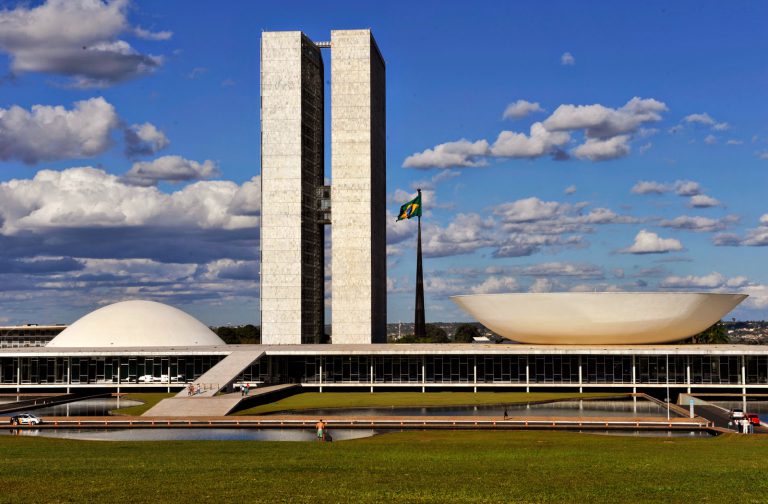 The National Congress of Brazil meets in this building! The National Congress of Brazil meets in this building!
