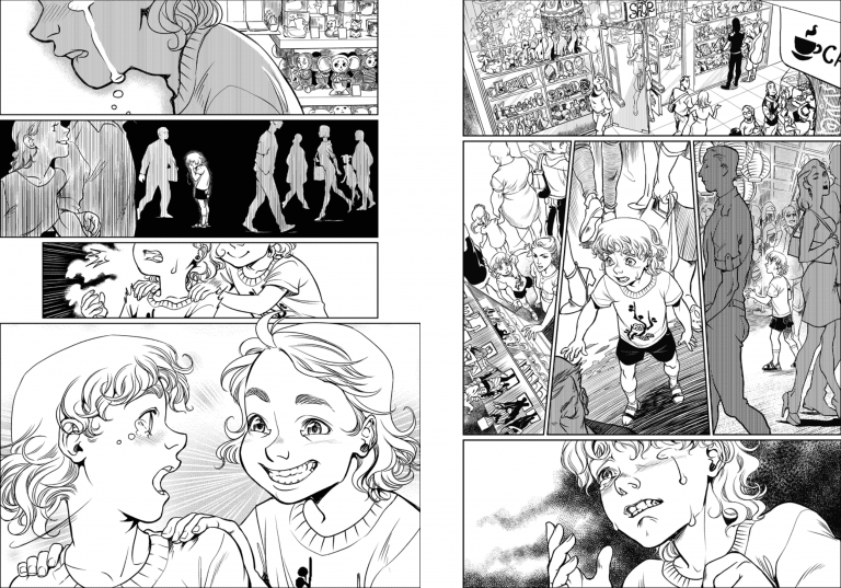 Emotions exploding off the pages in <i>“There where the blossom of sakura soars.”</i> Emotions exploding off the pages in <i>“There where the blossom of sakura soars.”</i>