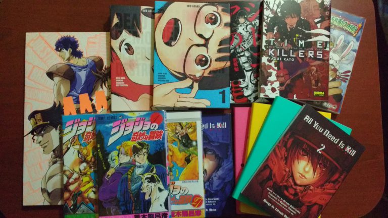 “Inio Asano”-sensei's “Dead Dead Demon's De De De De Destruction” and an assortment of Jump Comics. “Inio Asano”-sensei's “Dead Dead Demon's De De De De Destruction” and an assortment of Jump Comics.