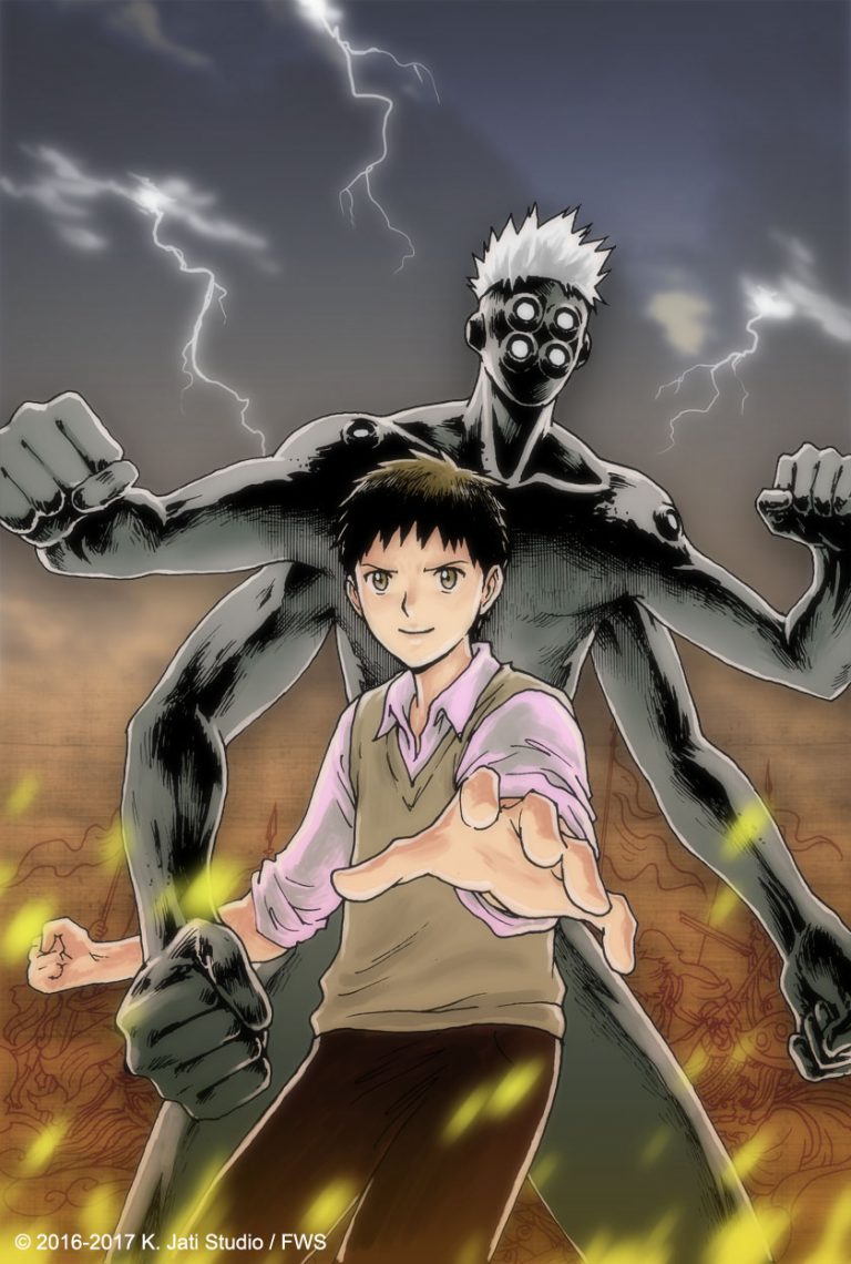 Kjati also creates fantastical characters. Kjati also creates fantastical characters.