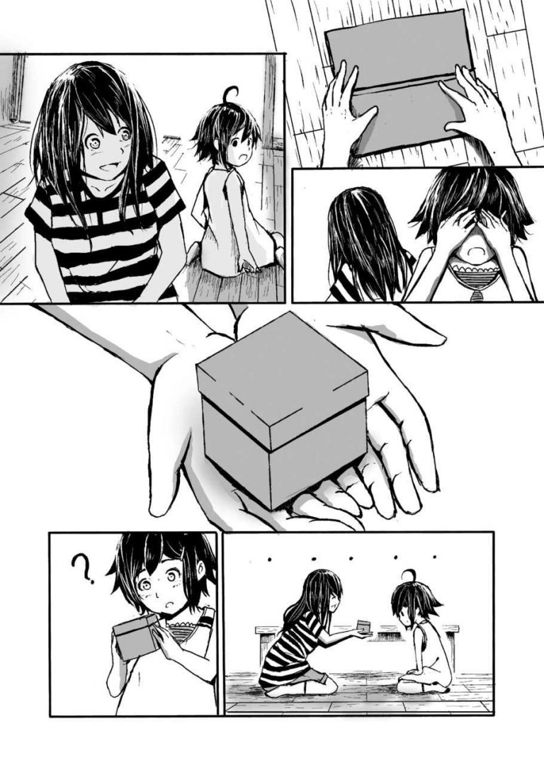 “I re-read that unfinished manga and thought, ‘It’s such a shame if this story hanged like this.’” -Ombobon “I re-read that unfinished manga and thought, ‘It’s such a shame if this story hanged like this.’” -Ombobon