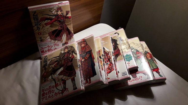 Hyrohiku’s favorite “Otoyomegatari”. Now he has the entire set! Hyrohiku’s favorite “Otoyomegatari”. Now he has the entire set!