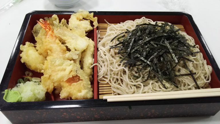 Tempura (battered and deep fried vegetables and seafood) Soba (Japanese buckwheat noodles) keep the MASTERCLASS 2017 going too.