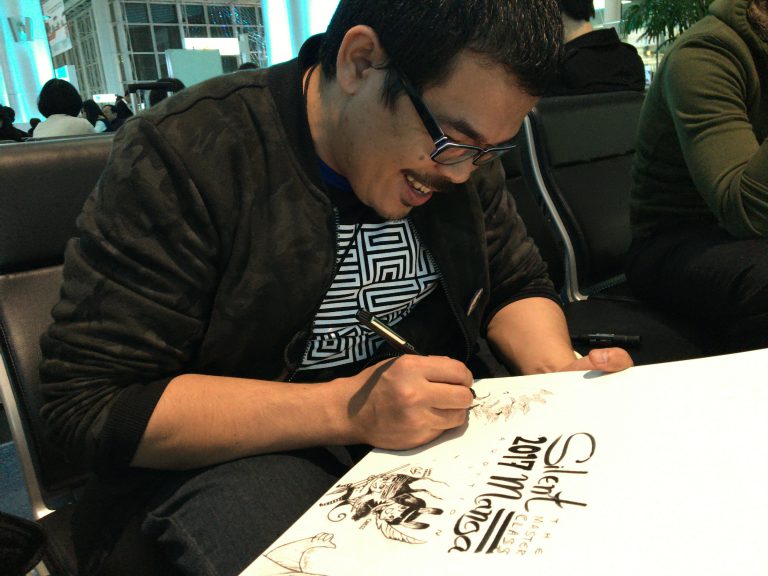 One last mark on Japan, making the MASTERCLASS 2017 mural. One last mark on Japan, making the MASTERCLASS 2017 mural.