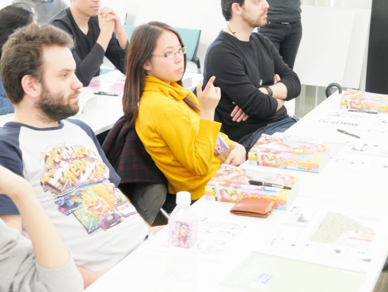 Andrea wants to know more about Hojo-sensei’s paneling. So, why not ask?