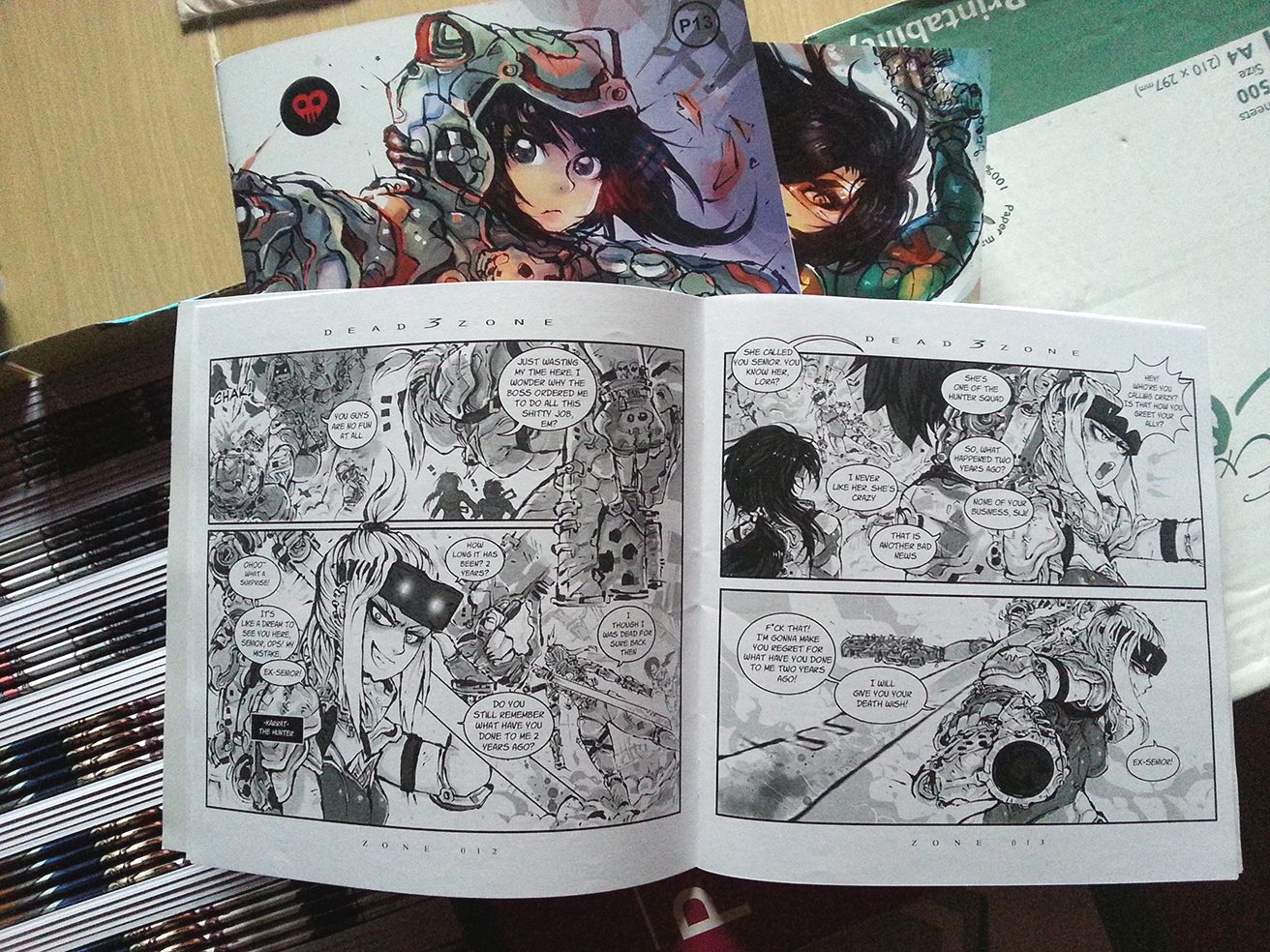 "Deadline" vol.01, vol.02 (pages)