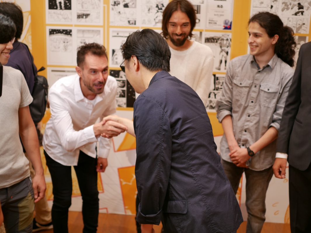 "It's an honour, sensei"