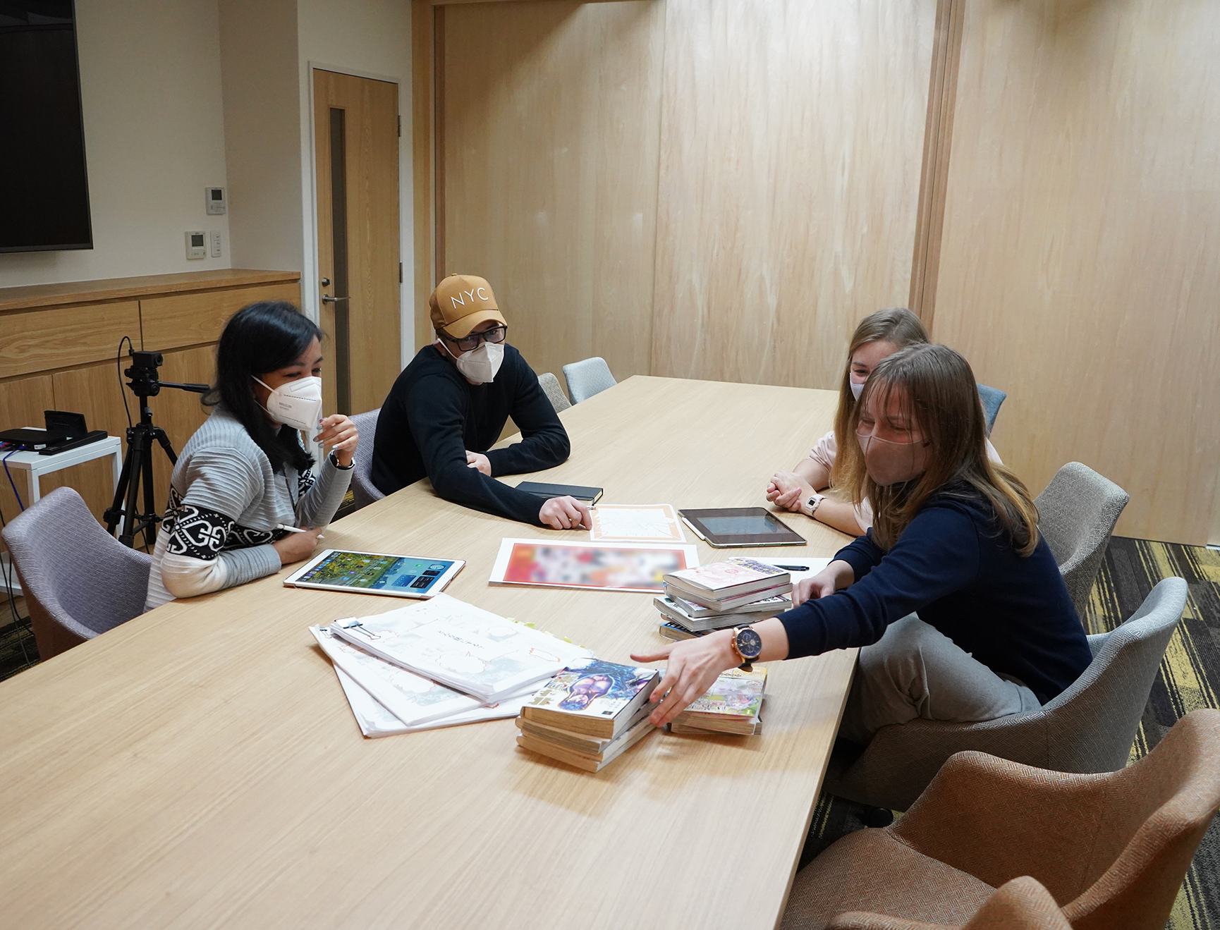 Discussing a Group Project