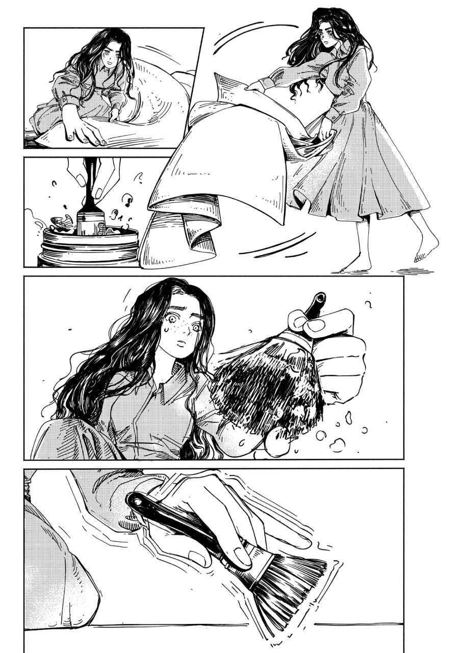 1 sketch to finished work Large