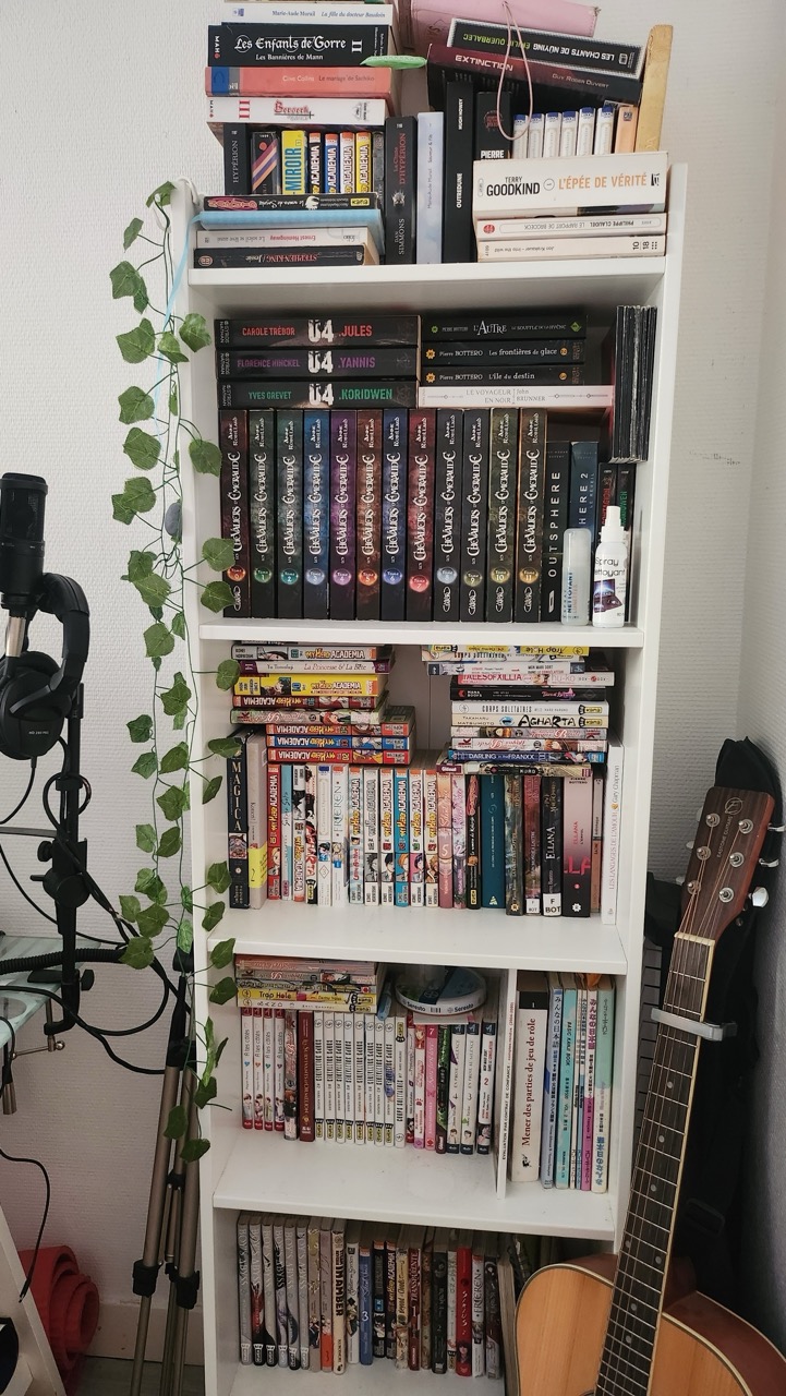 8 (books collection in general because I really love reading) Large